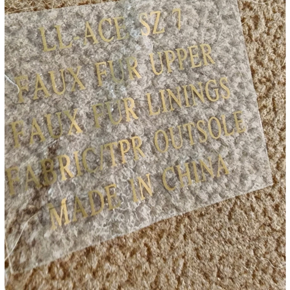 L4L Ace Black Blush Pink & White Faux Fur Slide Sandal 7 - Picture 14 of 14